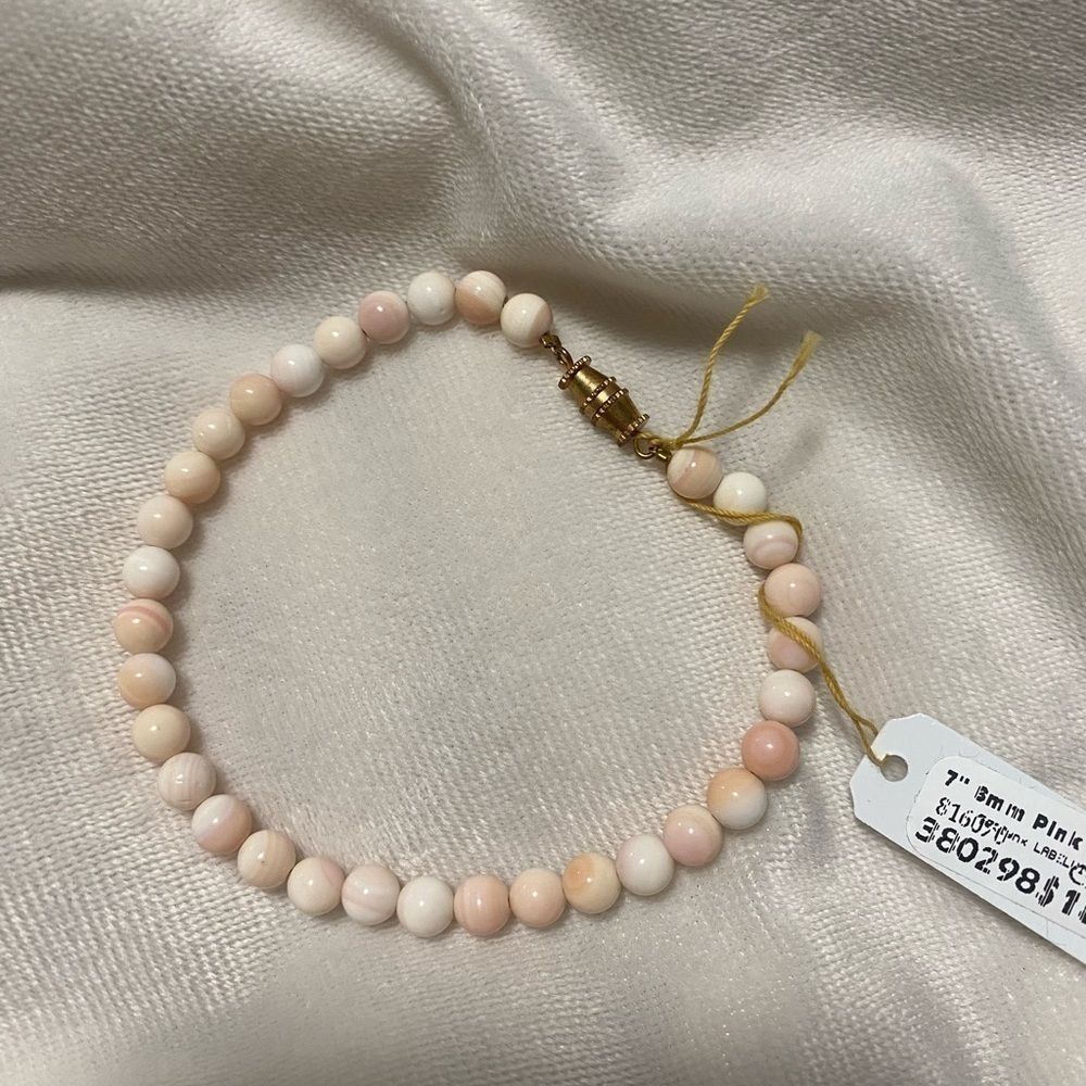 Nwt Pink Beaded Bracelet - Picture 5 of 7
